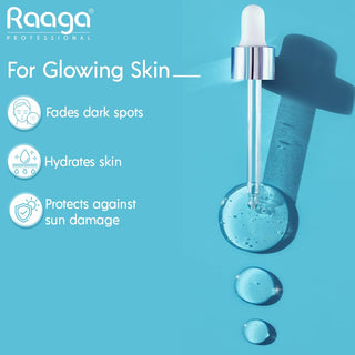 Raaga Professional Hydrating Face Serum With Hyaluronic Acid and Niacinamide | Bright and Glowing Skin (30ml)