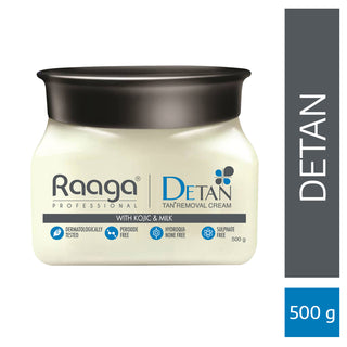 Raaga detan cream with kojic acid and milk