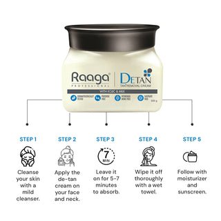 Raaga tan removal cream