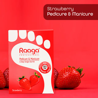 Raaga Manicure Pedicure Kit strawberry